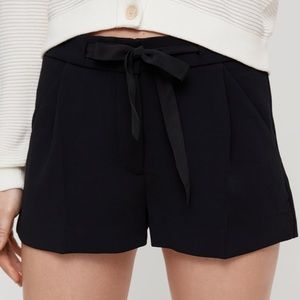 Aritzia Wilfred Black Shorts